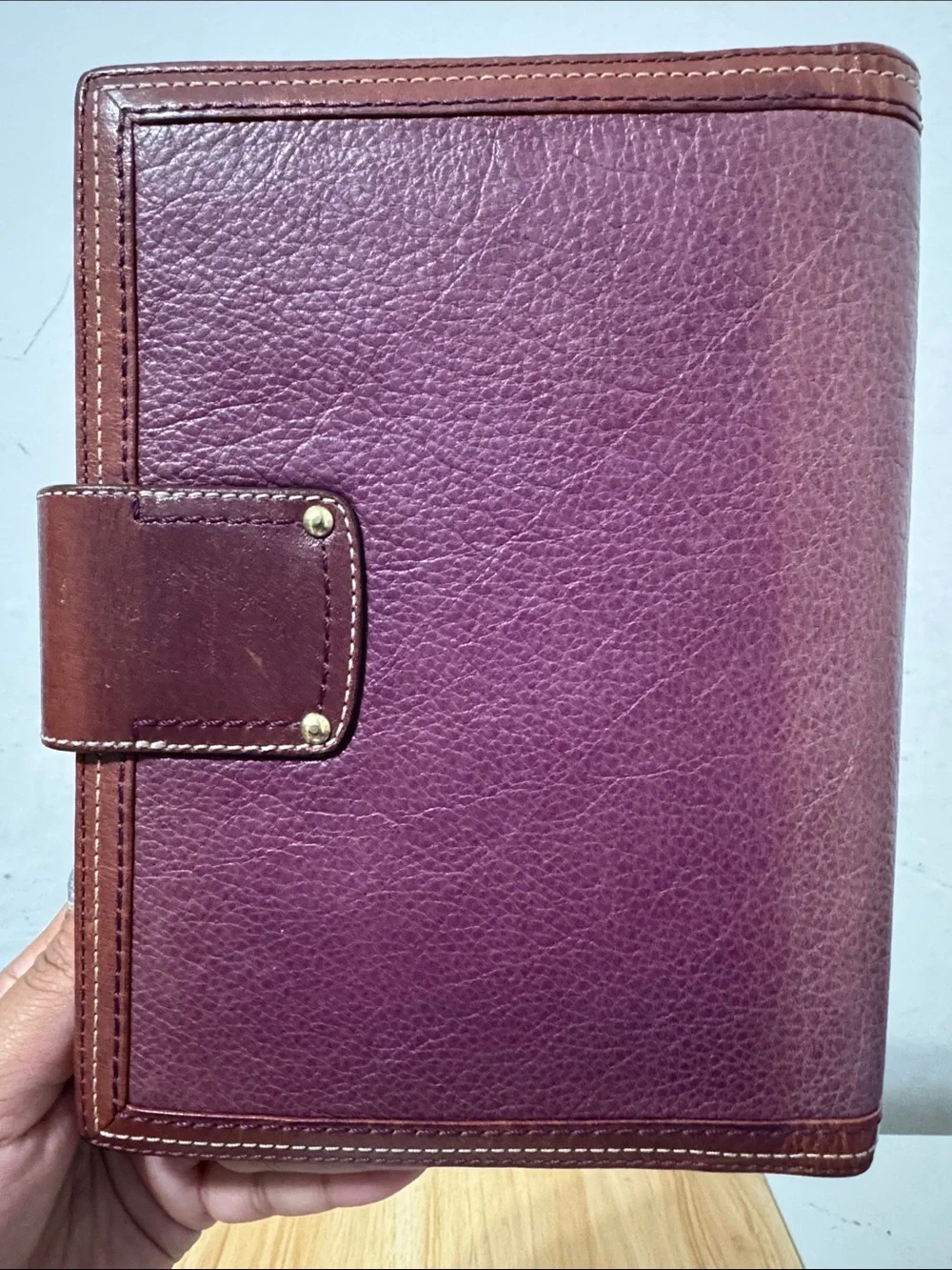 Coach Legacy leather turnlock